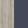 дуб серый/холст сапфировый