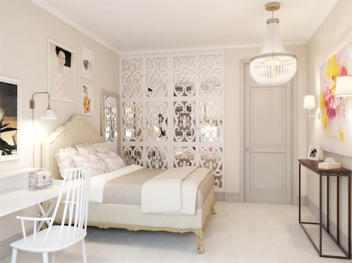 спальня расстановка мебели