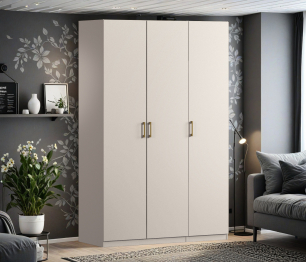 Шкаф трехдверный Макс 1500 мм, вариант №4 (ЛДСП)