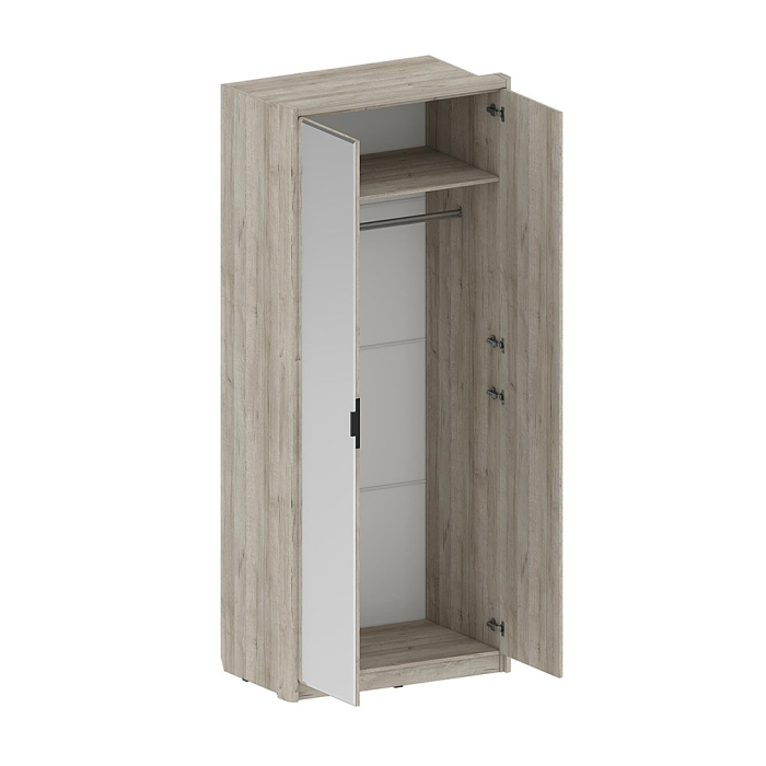 Для одежды, Шкаф Шер ШК-2318, дуб серый