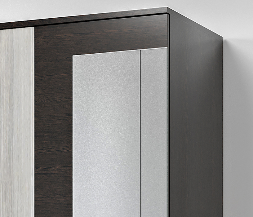 Для одежды, Распашной шкаф Адель 1,2м Венге-Лоредо