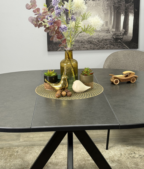 Обеденные столы, Стол KENNER AR1000 раздвижной, керамика 