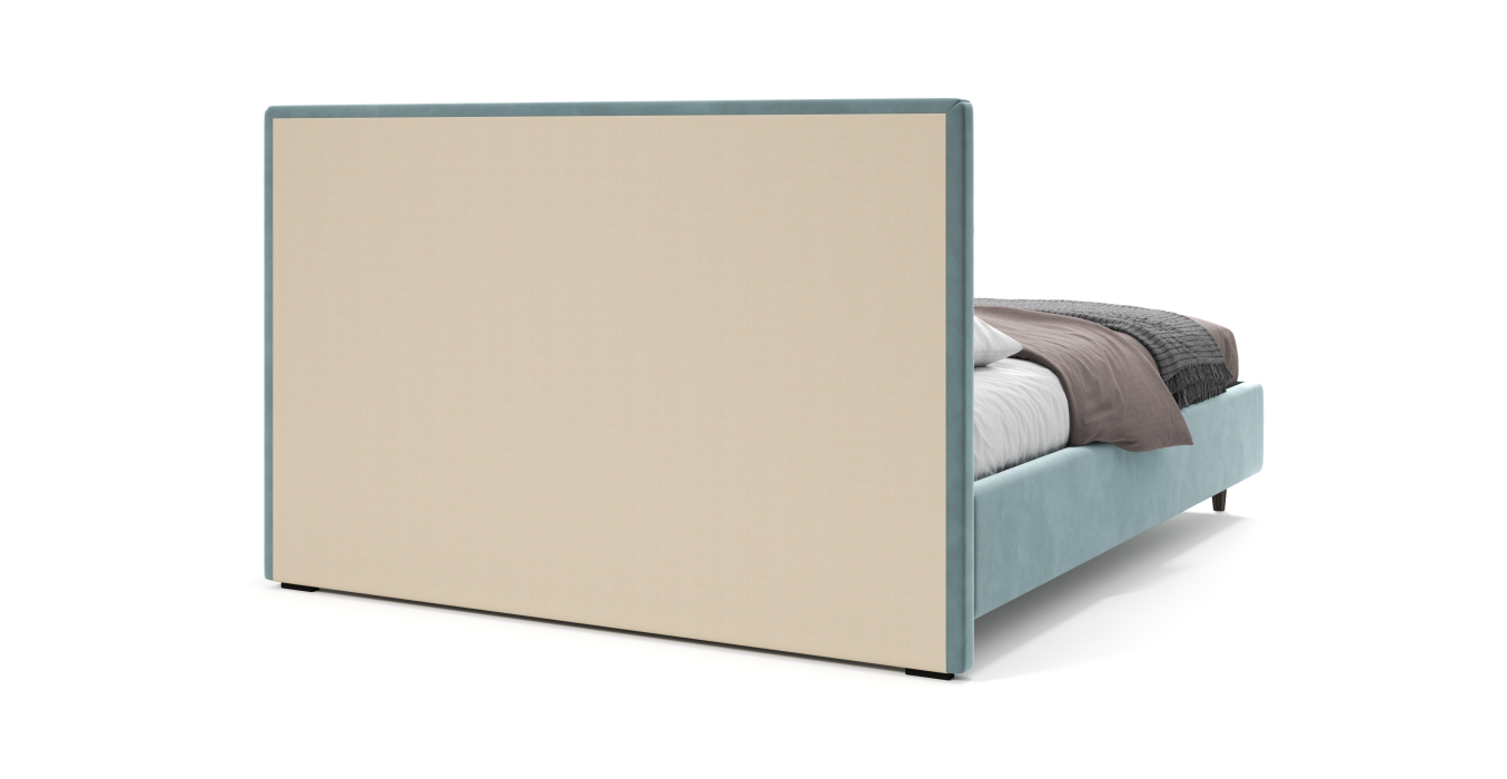 Кровати, Кровать Lineaflex Аликанте Сканди Newton aqua blue 120x200