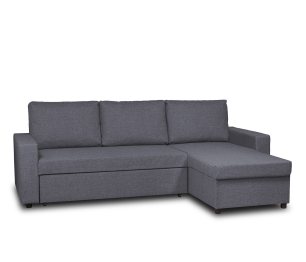 Угловой диван-кровать Турин, рогожка