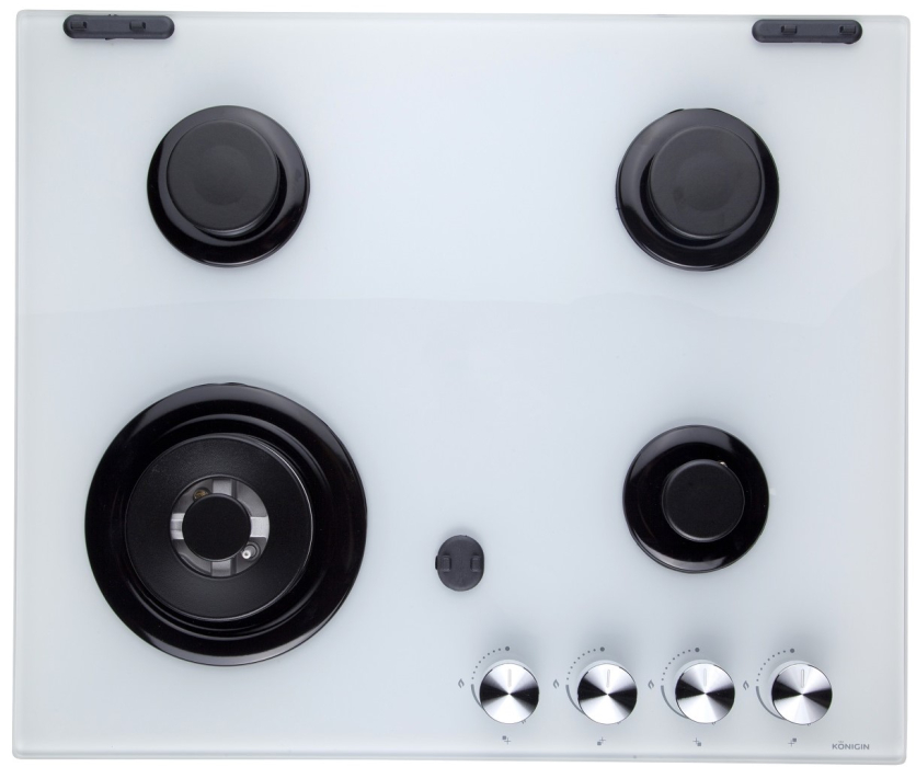 Встраиваемые варочные панели, Газовая варочная панель Konigin Blaze 604 Закаленное стекло