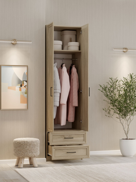 Для одежды, Шкаф распашной МДФ ШК-2/5