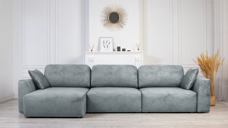 Диван угловой Trump, велюр