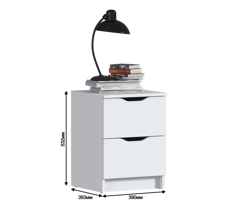 Прикроватные тумбы, Тумба Бруклин СБ-3253