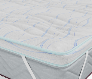 Столлайн / Наматрасник Соник-латекс h 6см 1600*2000