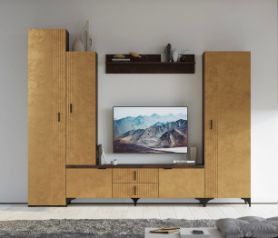 Полки для шкафа ПЛ-3001, дуб апрель тёмный