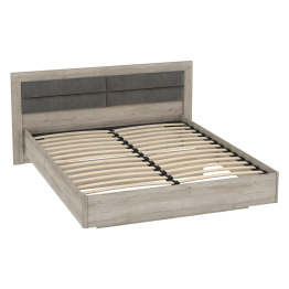 Кровать Анима КР-321-16-18, 1,8*2,0, дуб серый, alpina 14