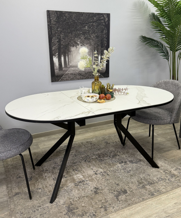 Обеденные столы, Стол KENNER DO1100 раздвижной, керамика 