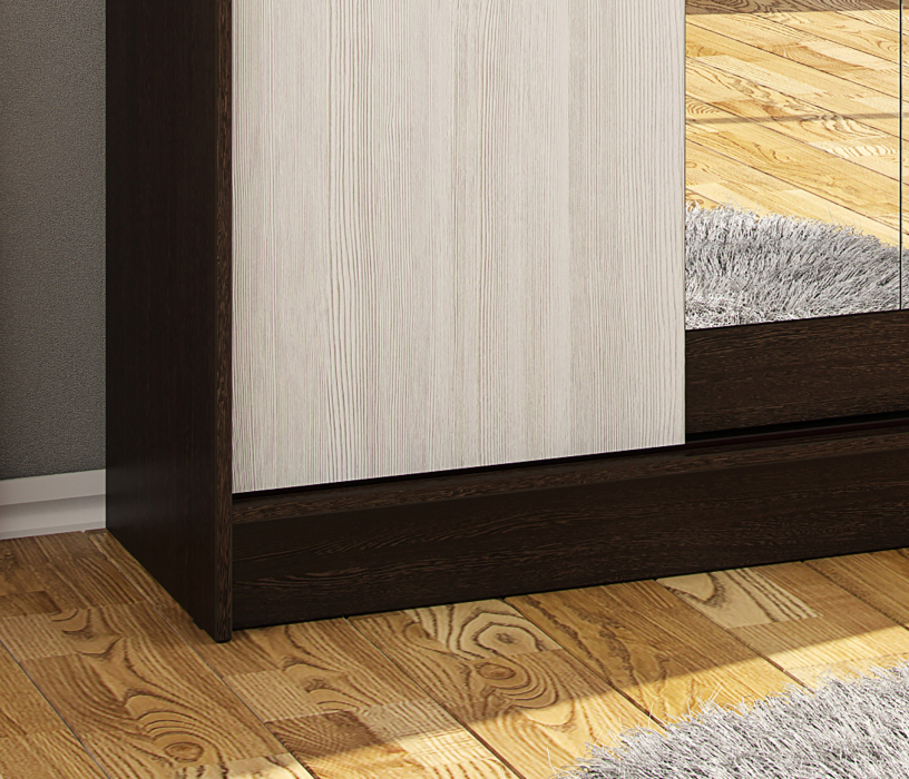 Шкафы-купе, ЛДСП Шкаф-купе АГАТ Венге-Лоредо