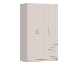 Шкаф 3 дверный Терра СБ-2797/1