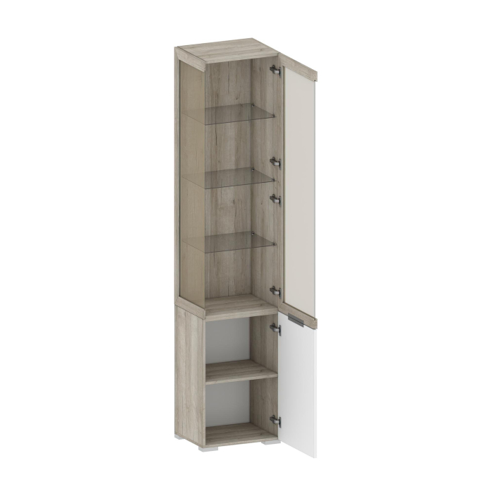 Шкафы распашные, Шкаф Анима ШК-3020, дуб серый, камень темный