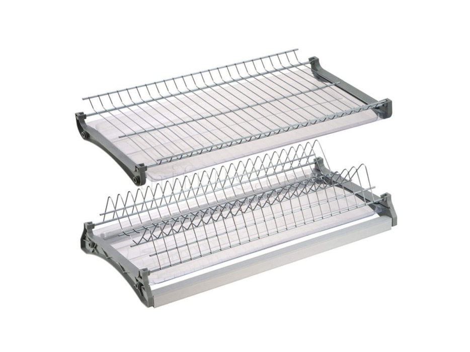 Посуда, Сушка для посуды двухуровневая 800 мм