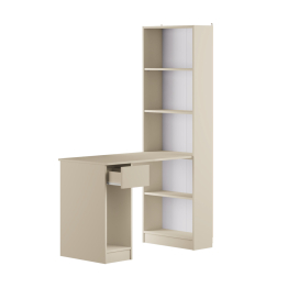 Шкаф комбинированный Лайт 10.01, сатин