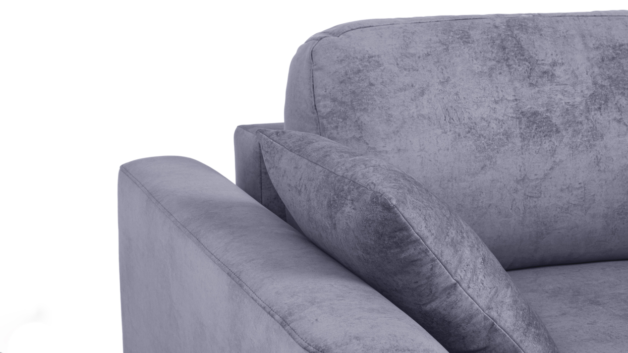 Диваны угловые в гостиную, Диван угловой Trump, велюр