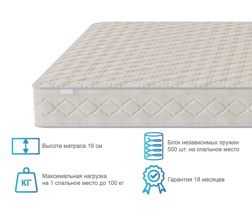 Другие размеры, Матрас Столплит Корсика - Максимус 1200*2000