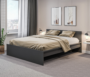 Кровать (1600) Леон/Бруклин СБ-3369