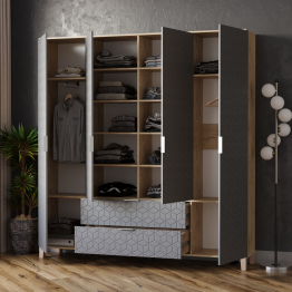 Шкаф распашной Марвин 4