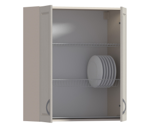 Сити шкаф навесной 2 дв 80х92 см