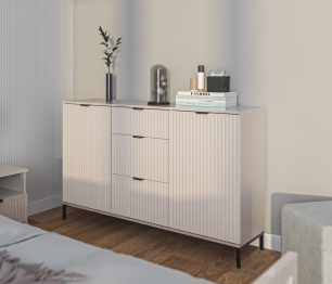 Комод Турин СБ-3571 Кашемир серый/МДФ Кашемир