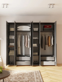 Шкаф распашной 6-ти дверный София 2200х2400х520 мм