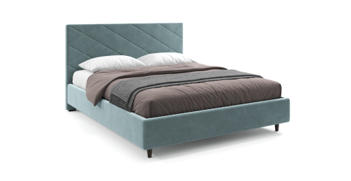 Кровать Lineaflex Аликанте Сканди Newton aqua blue 120x200