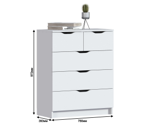 Комод Бруклин СБ-3251