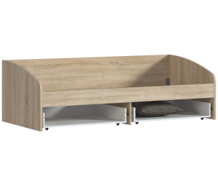 Кровать Мамбо СБ-2372.Н с матрасом Сити - Бормио 900*2000