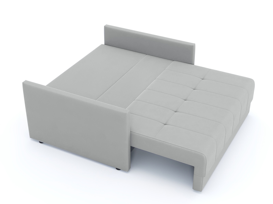 Диваны прямые, Диван-кровать Хант Мини, еврокнижка трехсекционная, велюр 