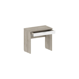 Столик макияжный Анима ТС-3201, дуб серый, белый