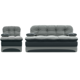 Бескаркасный набор мебели Клиффорд Макси диван и кресло