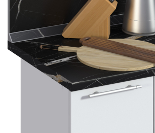 Кромка пласт 2480*44 с/к Черный Тунис 3074