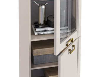 Набор для гостиной Ассоль Кашемир серый/МДФ Кашемир