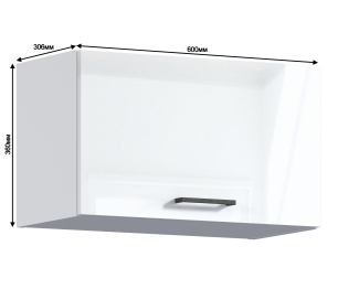 Берн шкаф 1 дв 60х36 см