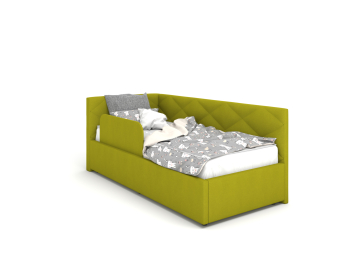 Кровать Lineaflex Эмили Newtone Green 90x200 с бортиком