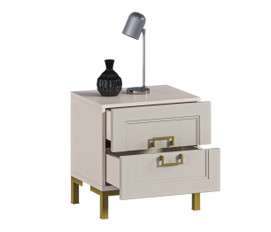 Тумба Ассоль СБ-3436 Кашемир серый/МДФ Кашемир