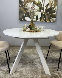 Стол Kenner RL1100s раздвижной, стекло