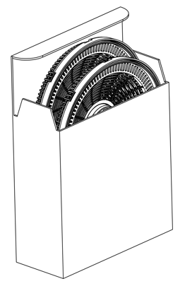 Аксессуары для вытяжек, Угольный фильтр KFCR 139