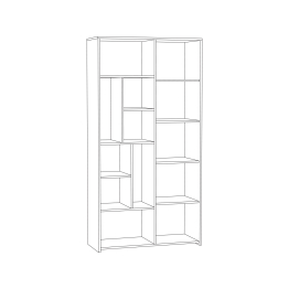 Шкаф-стеллаж Трувор 13.206