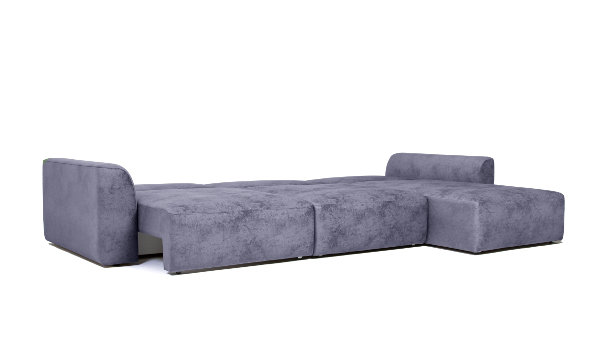 Диваны угловые в гостиную, Диван угловой Trump, велюр