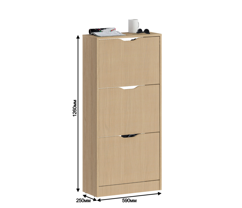 Тумбы, Тумба для обуви Бруклин СБ-3305