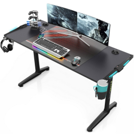Стол для компьютера (для геймеров) EUREKA GIP 55, Black
