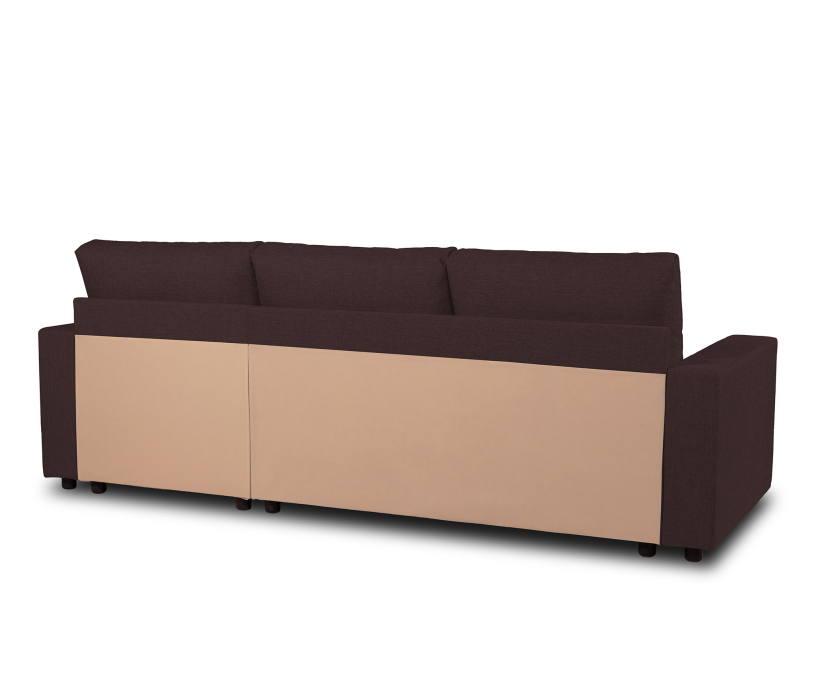 Диваны угловые в гостиную, Угловой диван-кровать Турин, рогожка