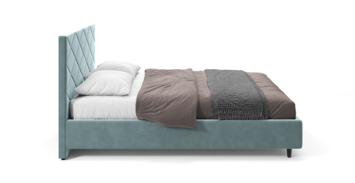 Кровать Lineaflex Аликанте Сканди Newton aqua blue 140x200