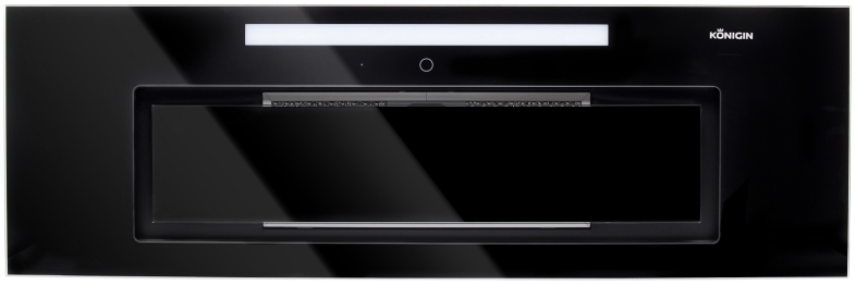 Кухонная вытяжка Navi Black Glass 90