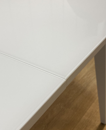 Стол Kenner 1300M раздвижной, стекло глянец