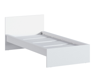 Леон/Бруклин СБ-3366 Кровать с матрасом Сити - Бормио 900*2000